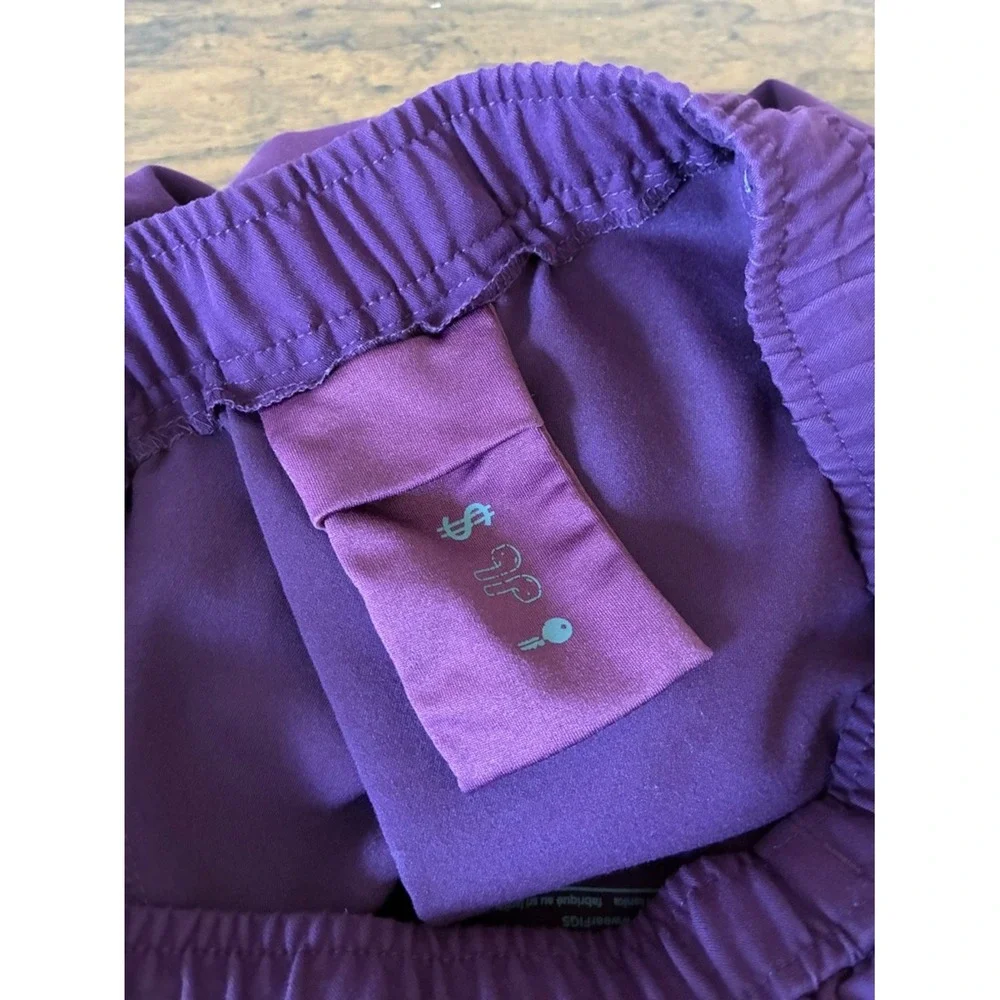 FIGS Technical Collection Men Size Small TALL Deep Purple Tansen 5-pocket Jogger